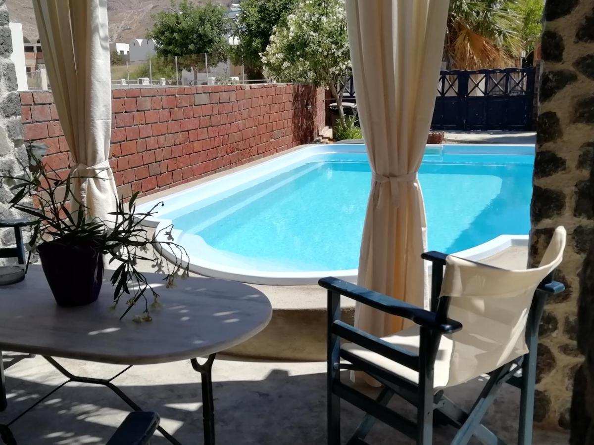5Bedroom Villa In Perissa Beach Kültér fotó